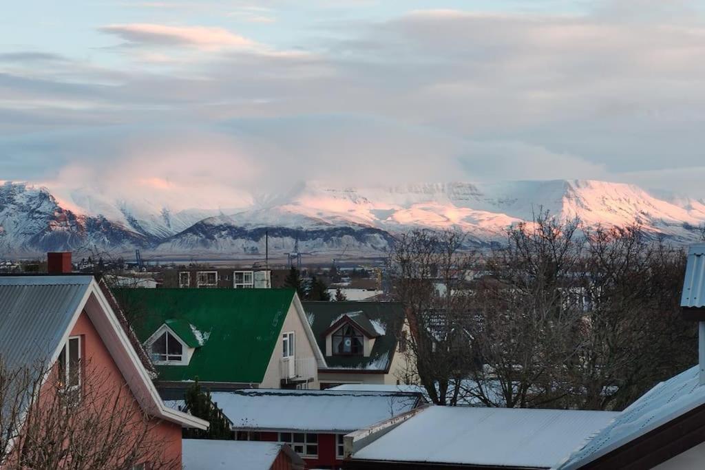 Icelandic Art Garden Villa W. Parking In Centre City Рейкявик Екстериор снимка